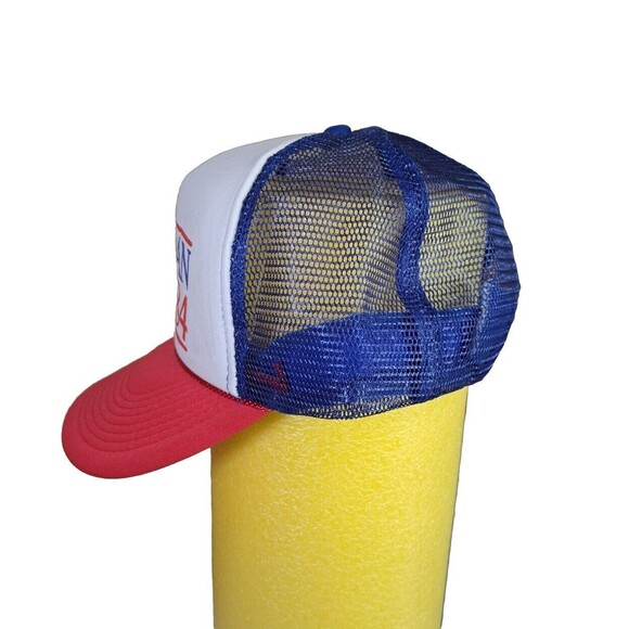 Reagan Bush 84 Retro Campaign Otto Collection Trucker Mesh Foam Hat Cap Election - Picture 2 of 5